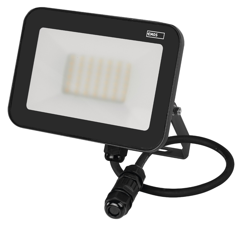 Reflektor EMOS INOVO 30W 3300LM IP65 NW černý Reflektor EMOS INOVO 30W 3300LM IP65 NW - černý