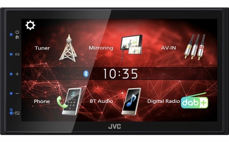 Autorádio JVC KW-M27BT černé