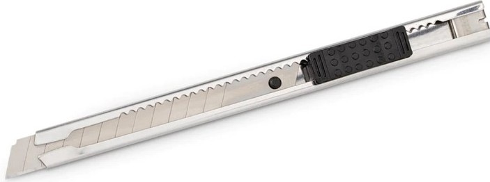 Nůž planžetový Kreator KRTH00103 s délkou čepele 80 mm a šířkou 9 mm