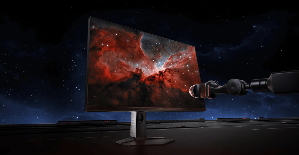 Quantum Dot s 99 % DCI-P3, Adobe RGB a 1,07 mld. barev + ΔE<1 zaručuje přesné, živé a profesionální barvy.