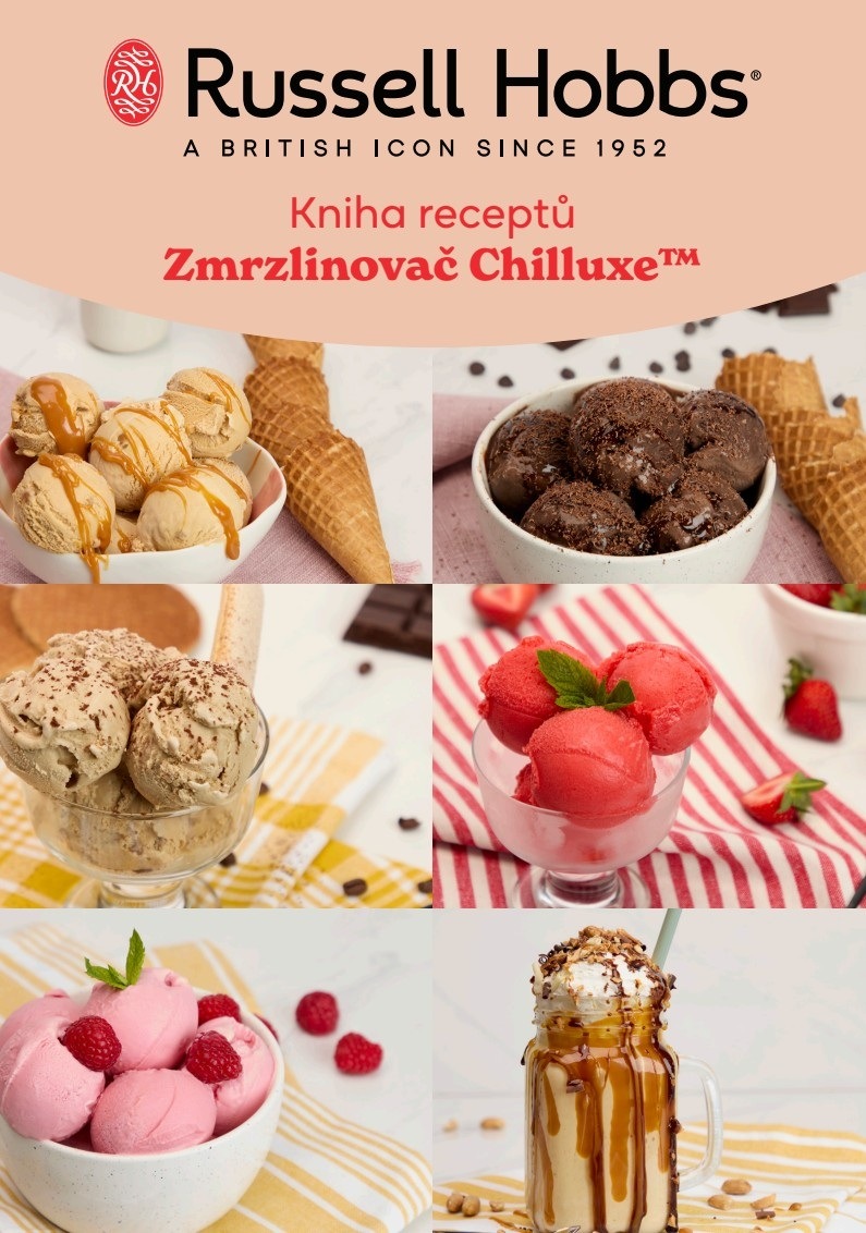 Zmrzlinovač RUSSELL HOBBS Chilluxe 28750-56 béžová Zmrzlinovač RUSSELL HOBBS Chilluxe 28750-56 béžová