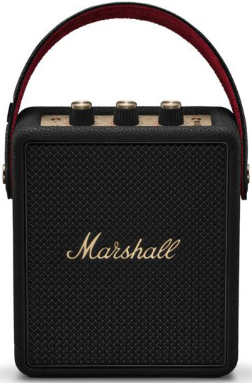 Přenosný reproduktor Marshall Stockwell III Black and Brass černý Přenosný reproduktor Marshall Stockwell III, Black and Brass