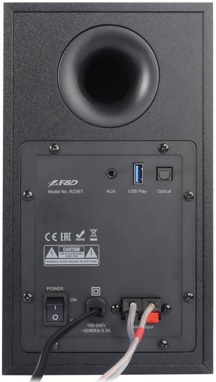 Reproduktory Fenda F&D R23BT, 2.0 černé Reproduktory Fenda F&D R23BT, 2.0 černé