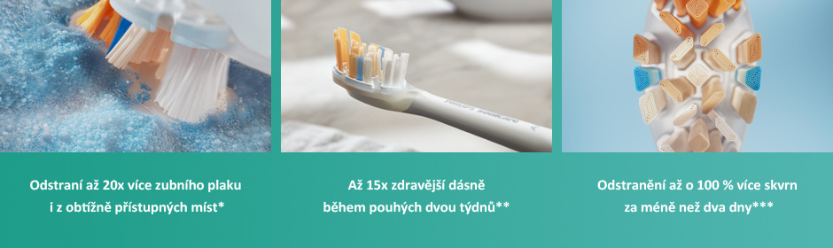 Náhradní hlavice Philips Sonicare All-in-One HX9092/10 (2 ks) bílá