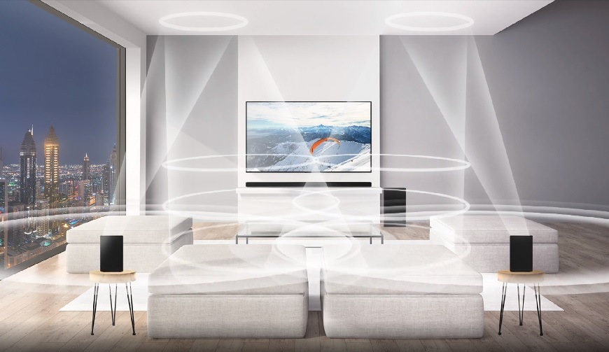 Soundbar LG SP11RA černý