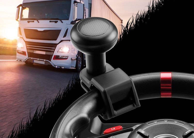 Sada Thrustmaster T128 SimTask Pack (Volant T128 + SimTask Farming Kit), PS5/4/PC černá