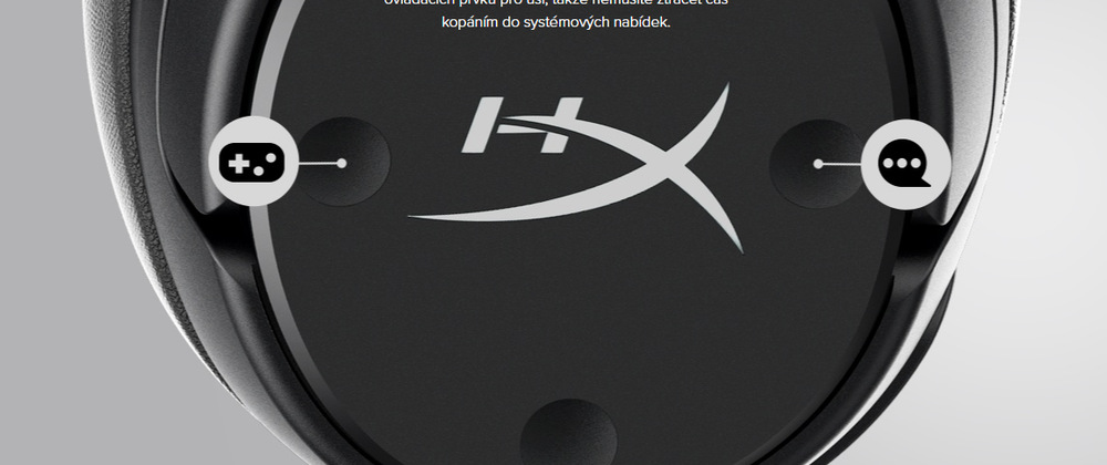 Headset HyperX Cloud Flight S černý
