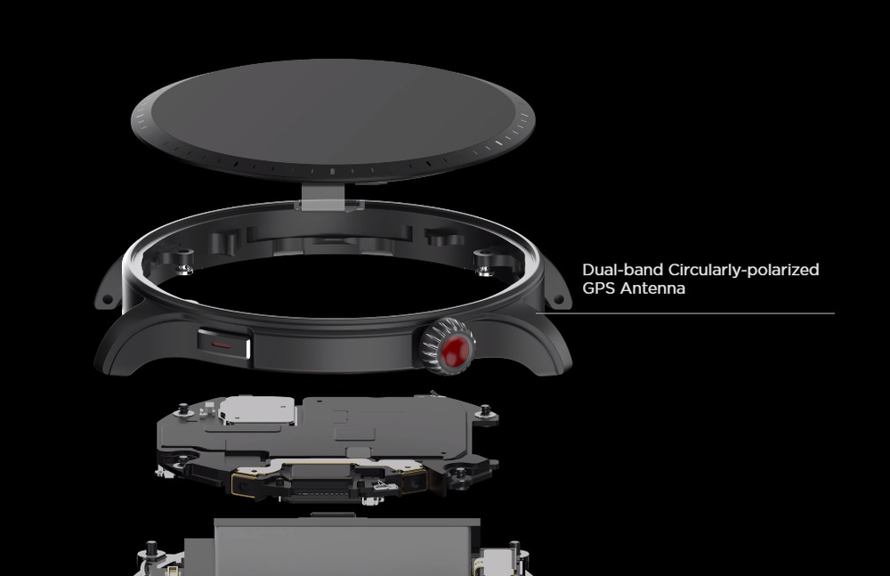 Chytré hodinky Amazfit GTR 4 - Racetrack Grey