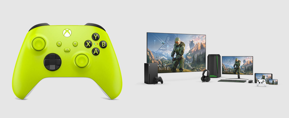Bezdrátový ovladač Microsoft Xbox Series zelený Xbox Series Wireless Controller - Green