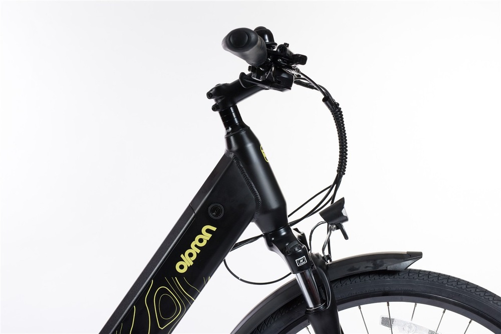 Elektrokolo Olpran Viola Low 28" 18" černé/žluté Olpran Viola Low 28" black/yellow 18" nabízí dojezd až 150 km