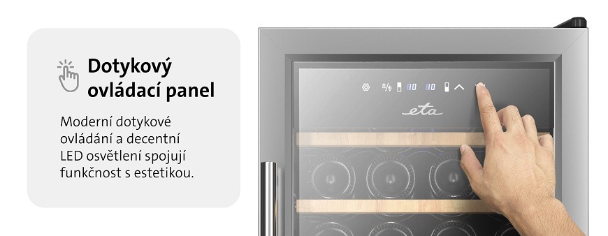 Vinotéka ETA953590010GN, černá