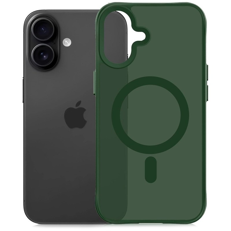Kryt na mobil 3mk HARDY Hazy MagCase na Apple iPhone 17 - zelená