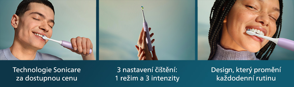 CZ banner ke kartáčku Philips HX4033/27 Sonicare 3100