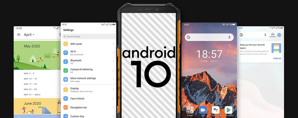 Mobilní telefon UleFone Armor X5 PRO oranžový Mobilní telefon UleFone Armor X5 PRO oranžový