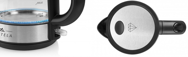 Rychlovarná konvice ETA Crystela 6153 90000 nerez/sklo
