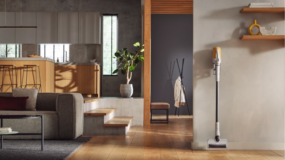 Tyčový vysavač Miele Duoflex HX1 Sunset žlutá