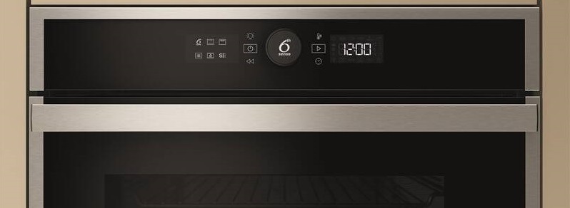 Trouba vestavná Whirlpool WOI4S8CM1SXA, černá nerez