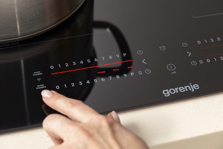 Indukční varná deska Gorenje G600 GI6432BCWF černá Varná deska Gorenje GI6432BCWF, černá, auto programy