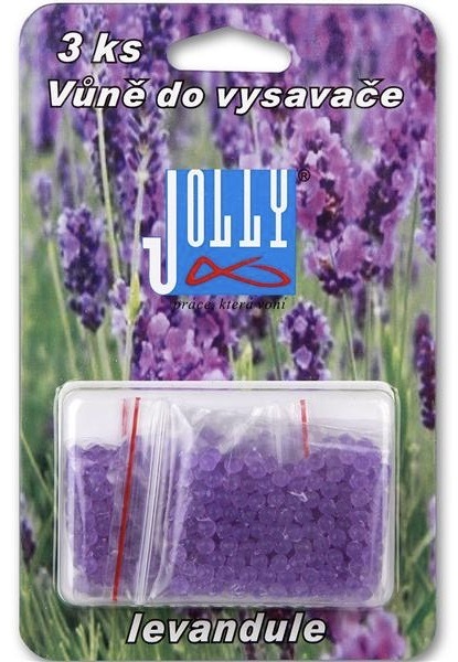 Levandulová vůně do vysavače Jolly, snadné použití