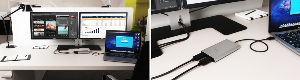 i-tec Thunderbolt 3 / 2× DisplayPort 4K
