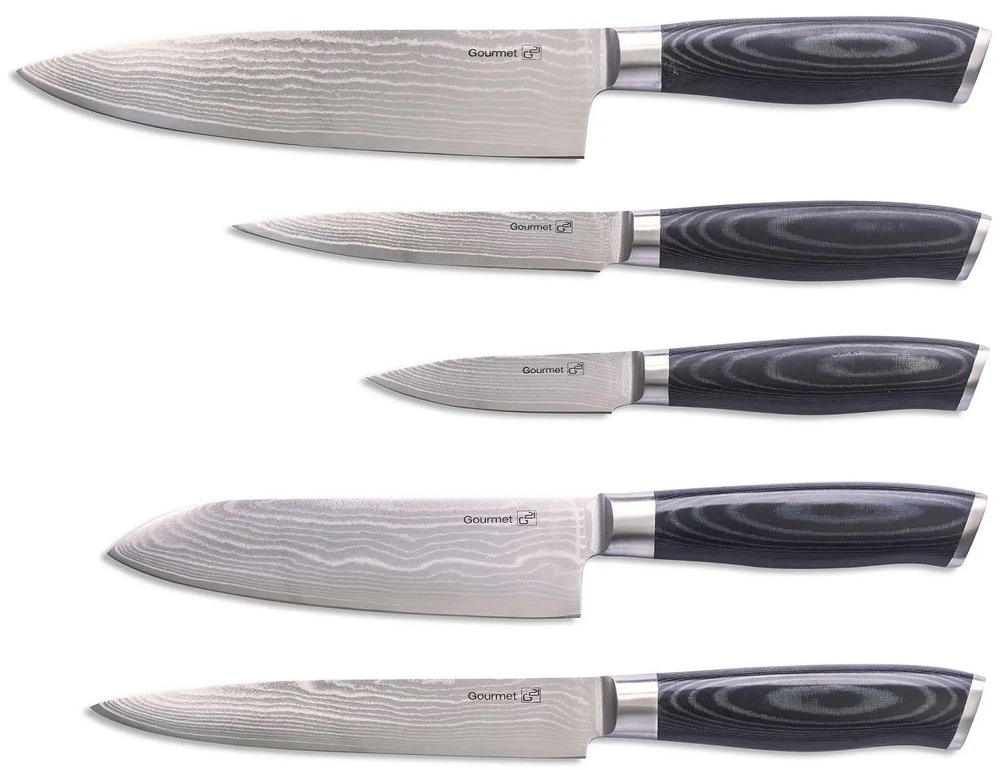 Sada kuchyňských nožů G21 Gourmet Damascus, 5 ks