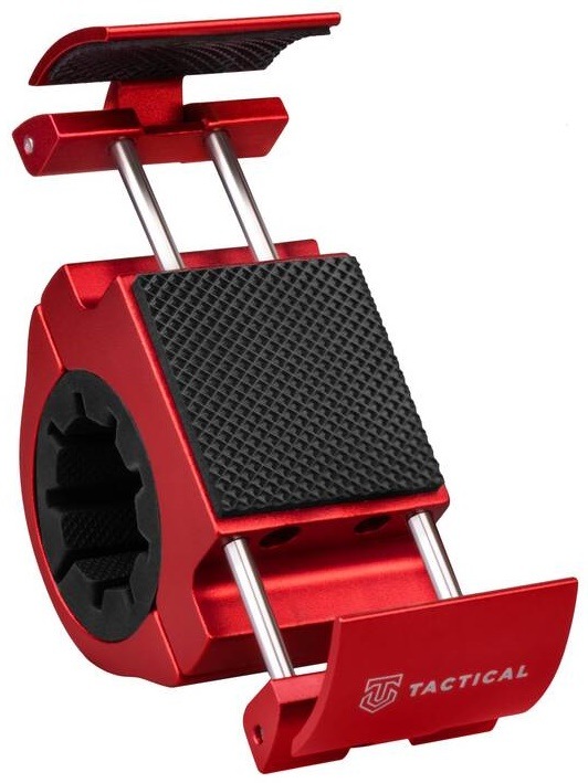 Držák na mobil Tactical Urban Lock Carmine, na kolo červený