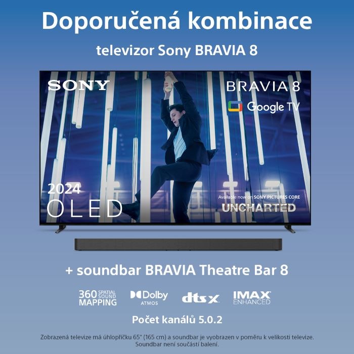 Televize Sony Bravia 8 55" Televize Sony Bravia 8 55"
