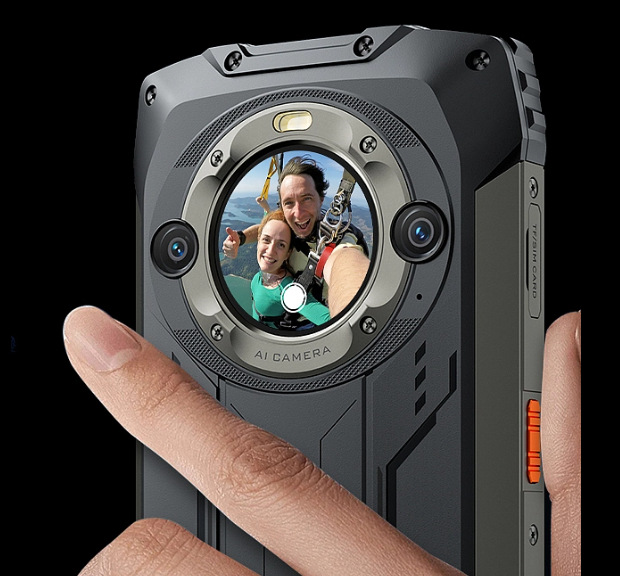 Mobilní telefon Aligator Blackview BV9300 Pro 12 GB / 256 GB černý/oranžový