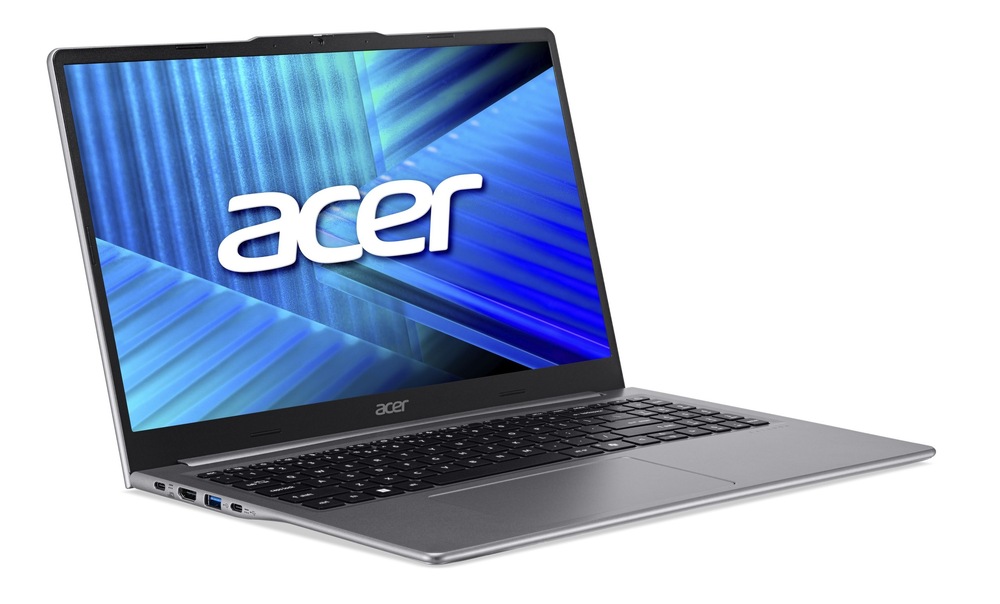 Notebook Acer Extensa 15 (EXO15-41-R751) šedý še podstatné si prohlédnete na 15,6palcovém displeji s Full HD rozlišením, který zdobí úzké rámečky