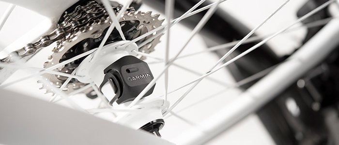 Cyklopočítač s GPS Garmin snímač rychlosti 2 + kadence šlapání 2 , ANT+ a BLE (010-12845-00) černá