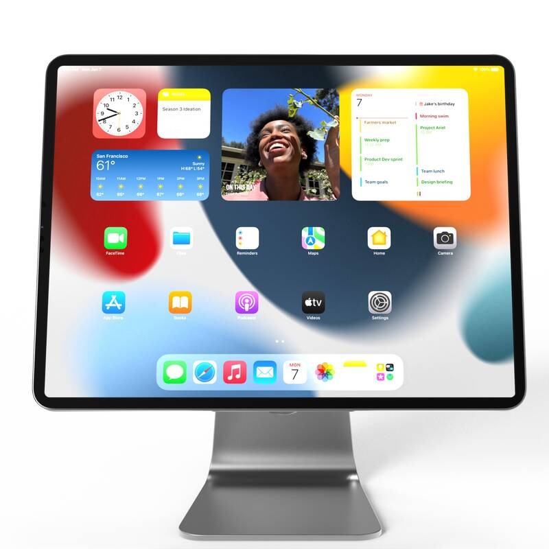 Stojánek Cubenest S021 magnetický pro Apple iPad Air 10,9" a iPad Pro 11" šedý Stojánek Cubenest S021 magnetický pro Apple iPad Air 10,9" a iPad Pro 11" šedý