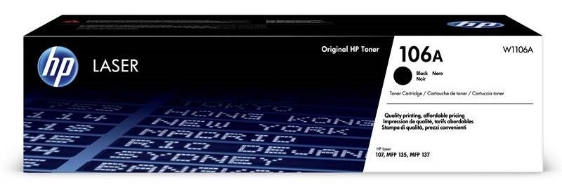 Toner HP 106A, 1 000 stran černý