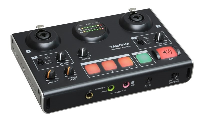 Zvuková karta Tascam US-42B černá