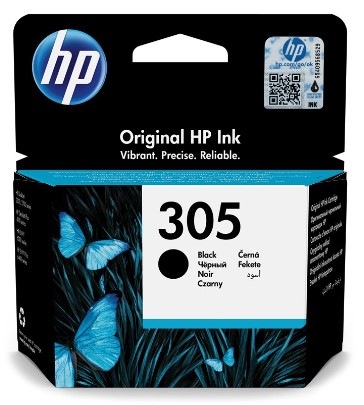 Inkoustová náplň HP 305, 120 stran černá