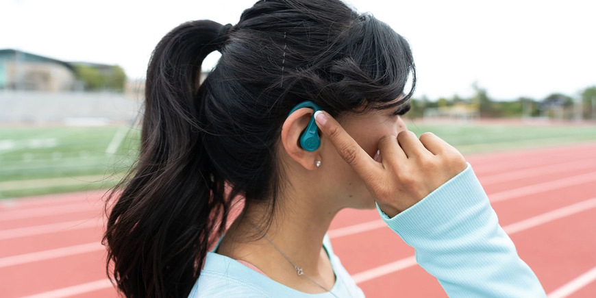 Sluchátka JLab JBuds Sport ANC 4 True Wireless zelená JLab JBuds Sport ANC 4 True Wireless, zelená