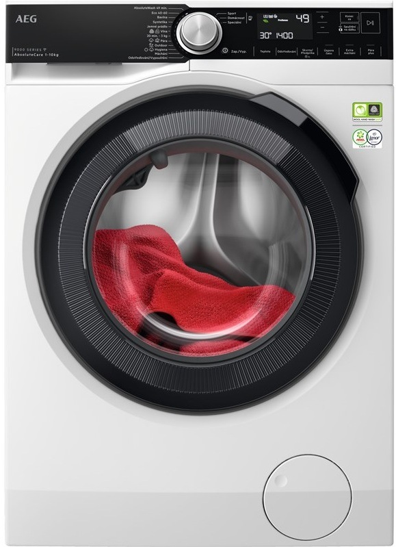 Pračka s předním plněním AEG LFR95166UC 9000 AbsoluteCare