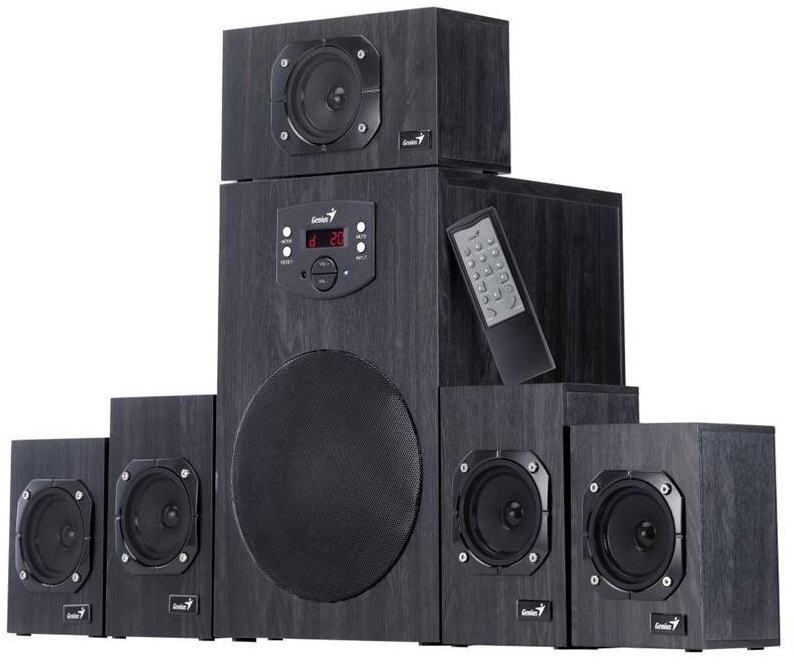 Reproduktory Genius SW-HF 4500, 5.1, Verze II. černé