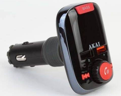 FM Transmitter AKAI FMT-74BT černý FM Transmitter AKAI FMT-74BT černý
