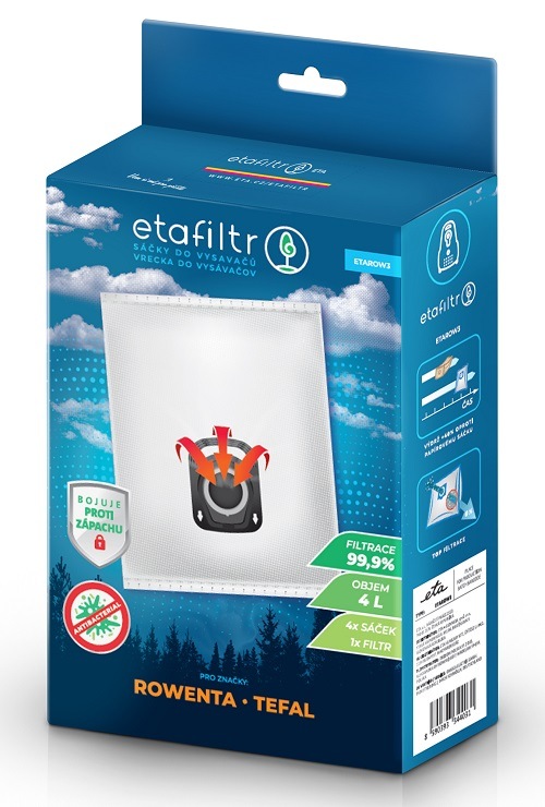 ETAFiltr sáčky do vysavačů Tefal a Rowenta