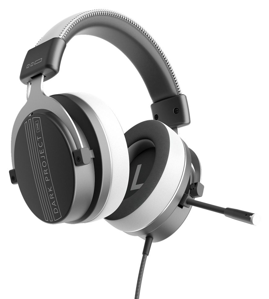 Headset Dark Project VEXO Wired šedý Headset Dark Project VEXO Wired šedý