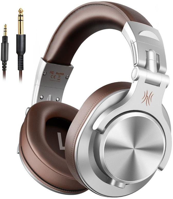 OneOdio Fusion A71 DJ, stříbrná/hnědá