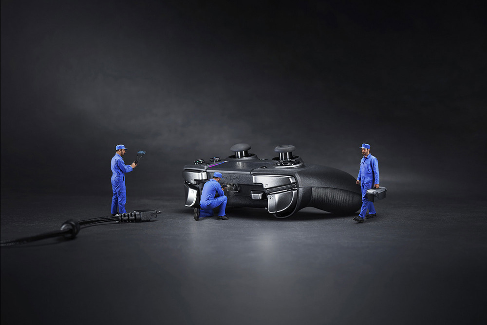 Gamepad Razer Raiju Ultimate pro PS4, PC, Android, iOS černý