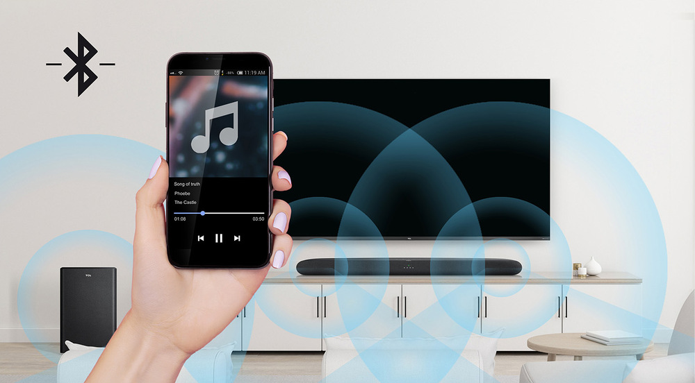 Soundbar TCL TS6110 černý Soundbar TCL TS6110 černý