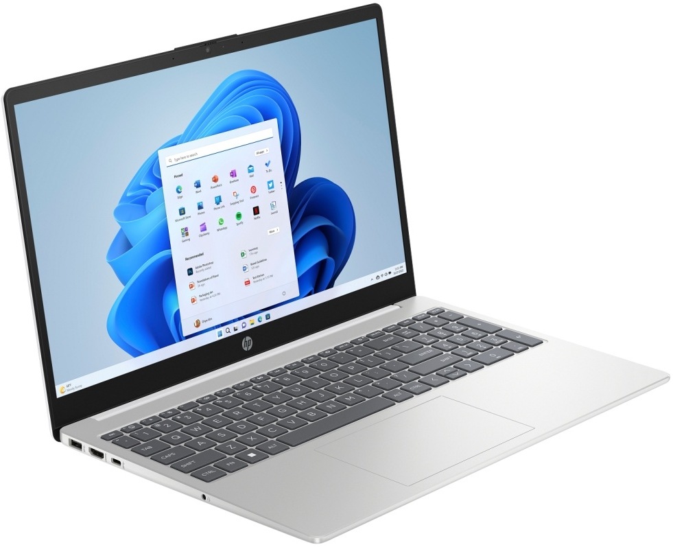 HP 15-fd0692nc + Microsoft 365 pro jednotlivce, stříbrná