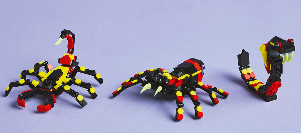 Stavebnice LEGO® Creator 3 v 1 31159 Divoká zvířata: Překvapivý pavouk Pohyblivá zvířátka otevírají prostor pro kreativní hraní, při kterém děti vymýšlejí vlastní dobrodružné příběhy.