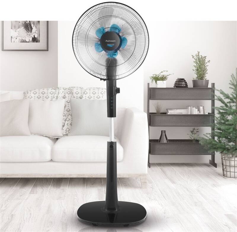 Ventilátor sloupový Rohnson R-8600 Silent Breezer černý Ventilátor sloupový Rohnson R-8600 Silent Breezer černý