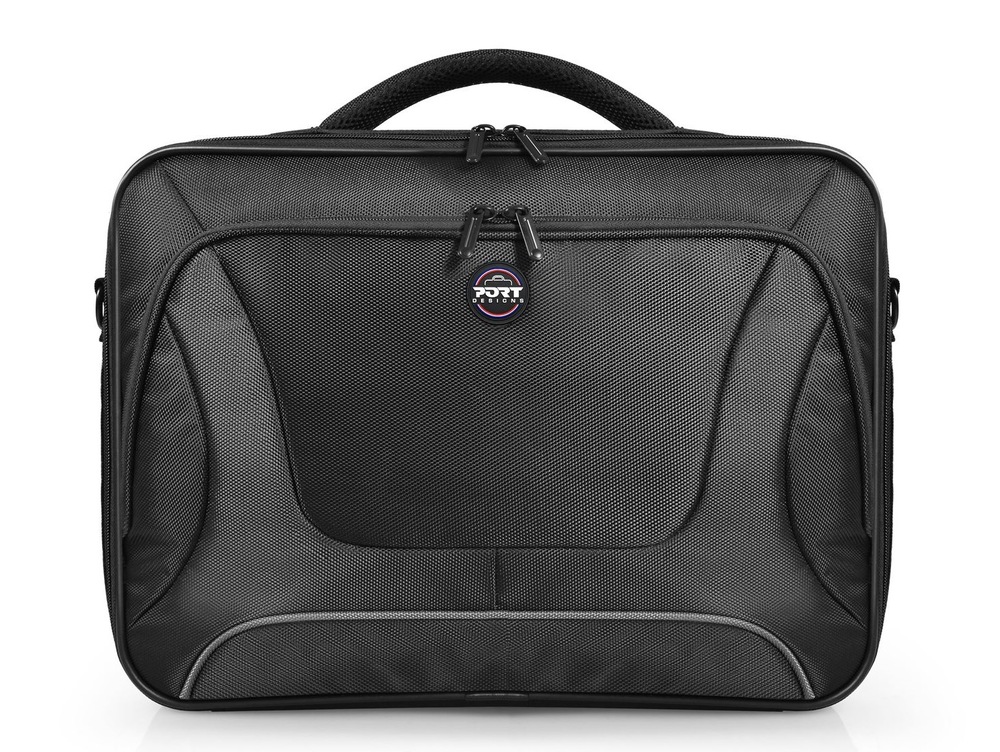 Brašna na notebook PORT DESIGNS Courchevel Clamshell pro 15,6" a 10,1" černá
