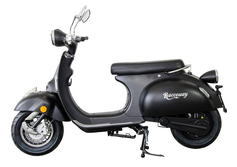 Elektroskútr RACCEWAY Century, 20 Ah černý