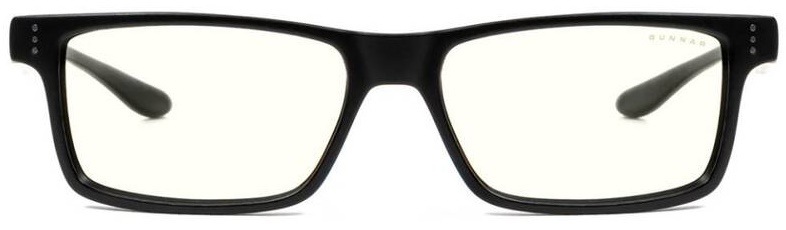Počítačové brýle GUNNAR Vertex Onyx, čirá skla černé