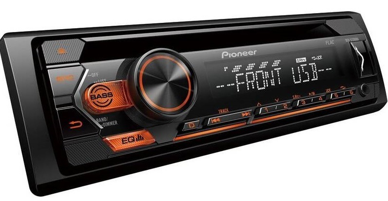 Autorádio Pioneer MVH-S120UBA černé
